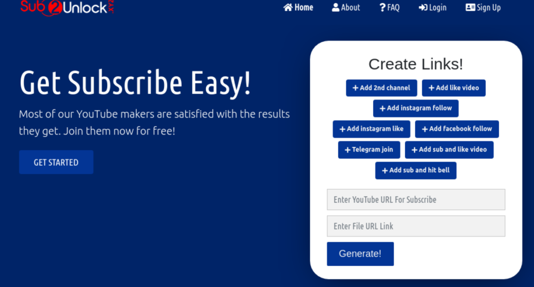 Sub2Unlock APK Download | Subscribe To Unlock